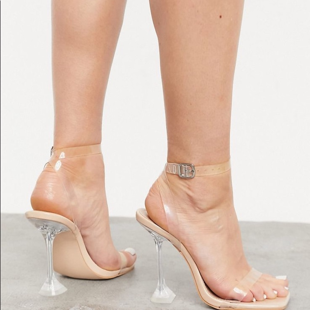 Public Desire Clear Heels